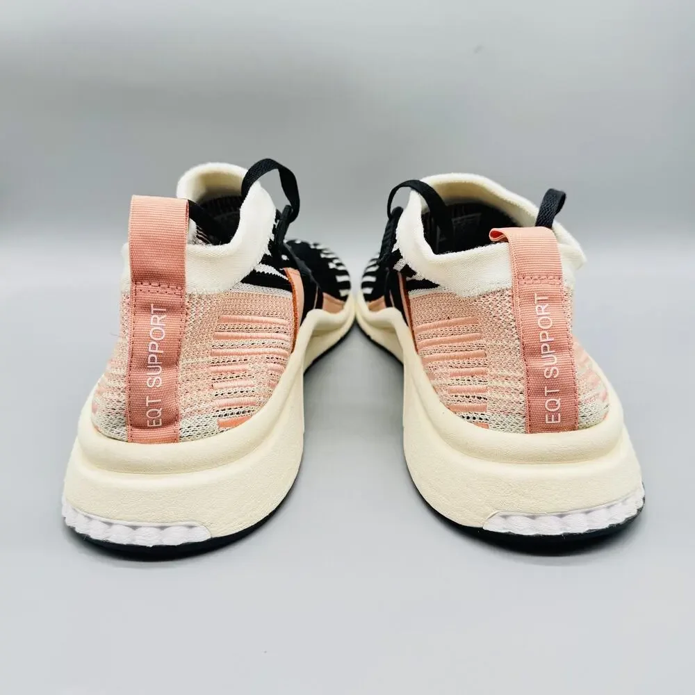 Adidas Originals Shoes Mens 12.5 Multicolor EQT Support Striped Knit Sneakers